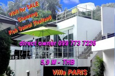 sale direct owner villa Paris pool 3 bedroom buy price -- 5,9 M THB  phone 099 773 7226  -